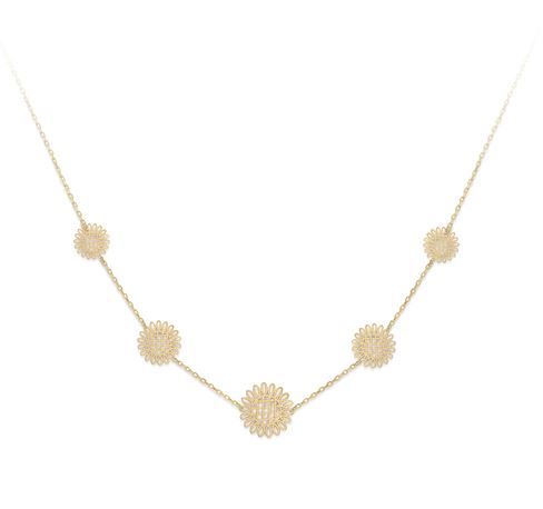 Gold Necklace - 00024542 | Heming Diamond Jewellers | London