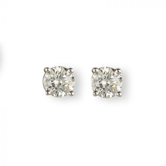 1.46ct Diamond Stud Earrings - 02021395 | Heming Diamond Jewellers | London