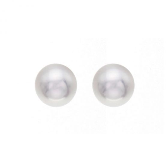 5-5.5mm Cultured Pearl Stud Earrings - 00024631 | Heming Diamond Jewellers | London