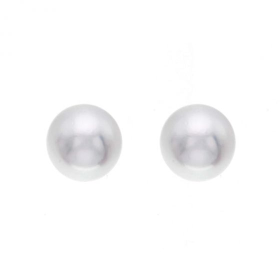 6-6.5mm Pearl Stud Earrings - 00022030 | Heming Diamond Jewellers | London