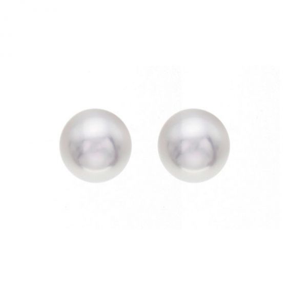 6-6.5mm Pearl Stud Earrings - 00024927 | Heming Diamond Jewellers | London