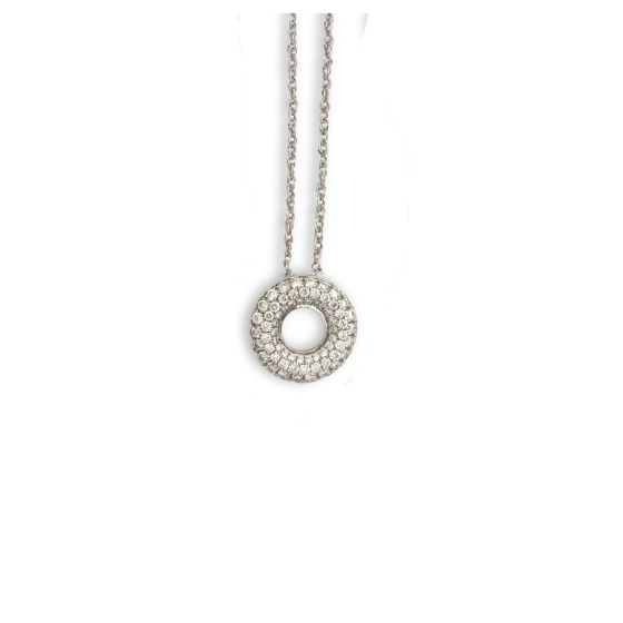 Diamond Circle Pendant