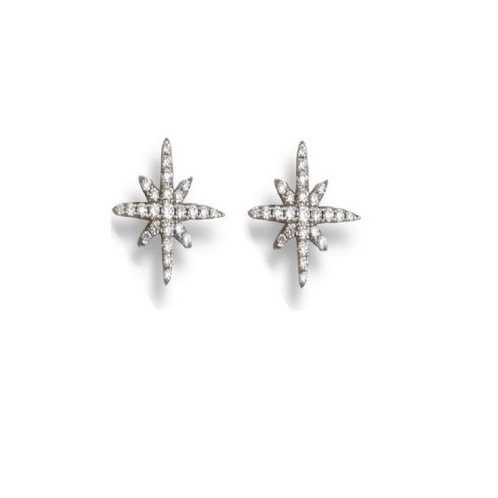 Diamond Star Earrings