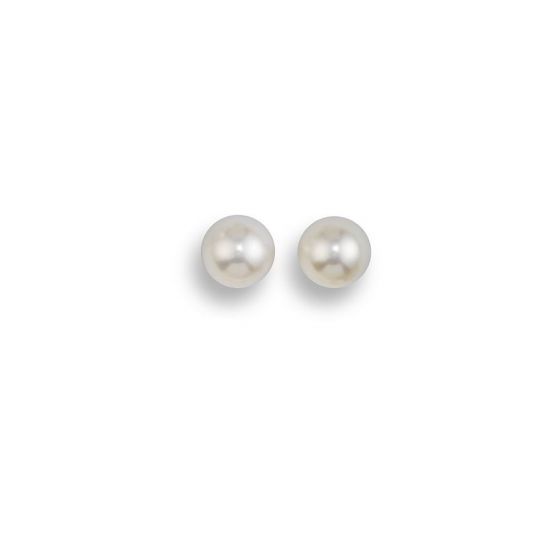 Pearl stud earrings 6-6.5mm