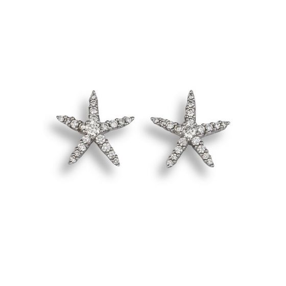 Diamond Star Earrings