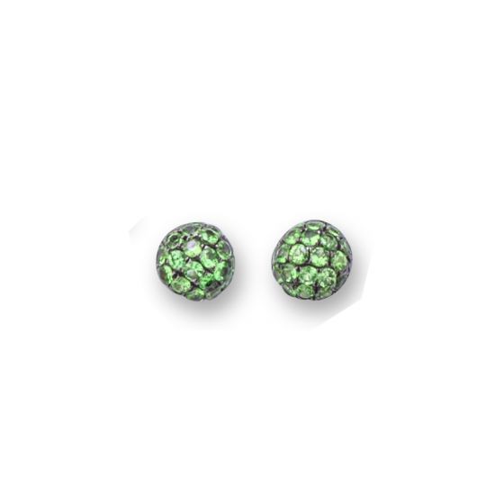 Green Garnet Earrings