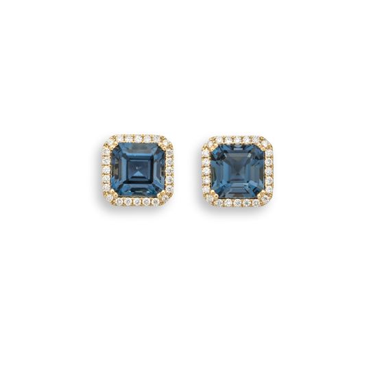 London Blue Topaz Earrings