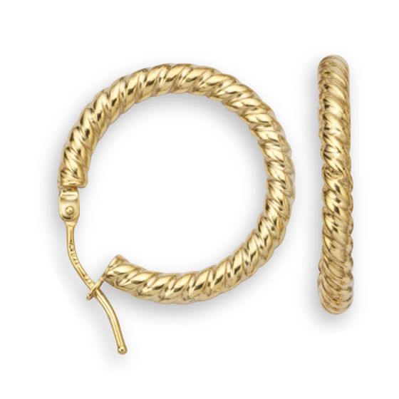 Gold Hoop Earrings