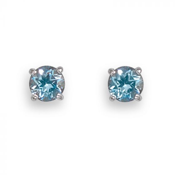 Aquamarine Earrings - 03018216 | Heming Diamond Jewellers | London