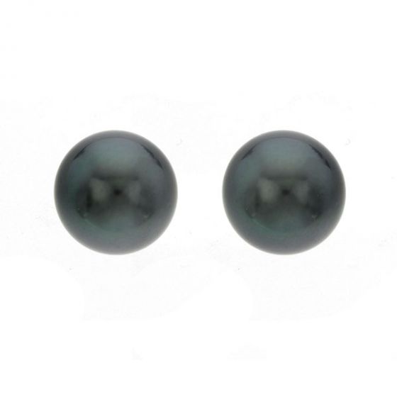 Black Pearl Earrings - 00021993 | Heming Diamond Jewellers | London
