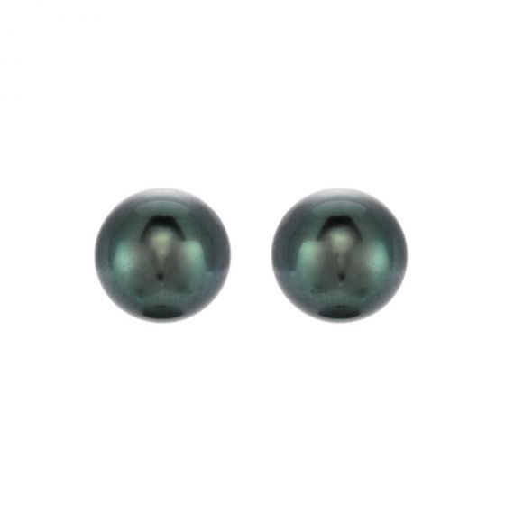 Black Pearl Earrings - 00021994 | Heming Diamond Jewellers | London