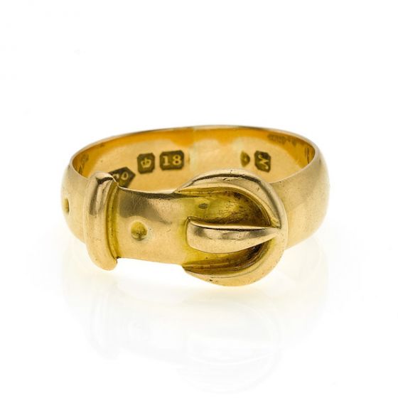 Buckle Ring - 00021420 | Heming Diamond Jewellers | London