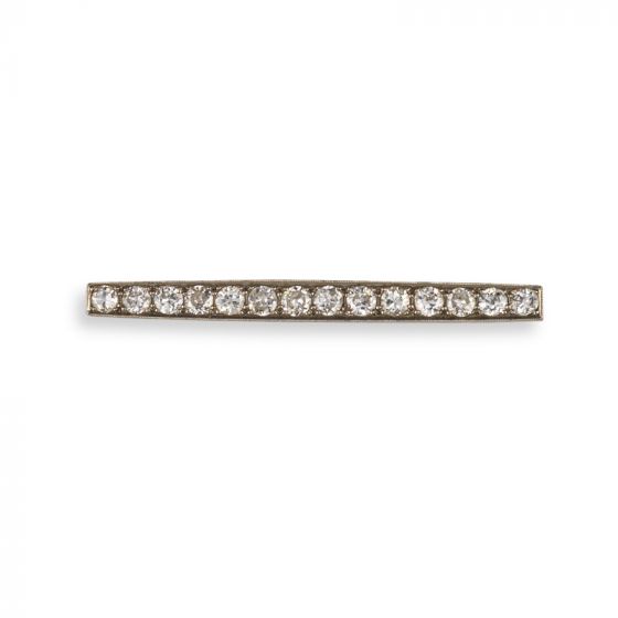 Diamond Bar Brooch - 02021322 | Heming Diamond Jewellers | London