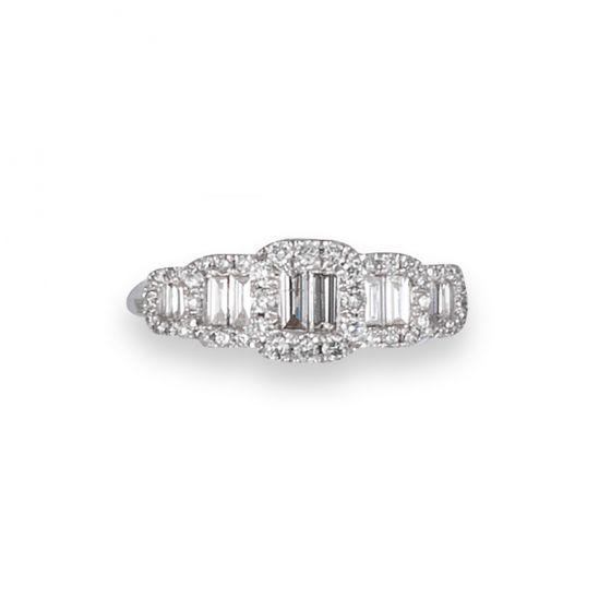 Diamond Dress Ring - 00022705 | Heming Diamond Jewellers | London