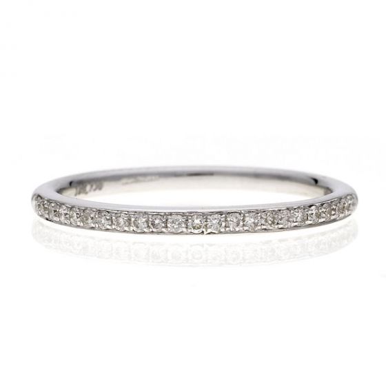 Diamond Half Eternity Ring - 00019731 | Heming Diamond Jewellers | London