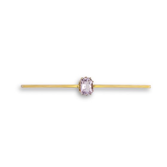 Edwardian Morganite Brooch - 02024111 | Heming Diamond Jewellers | London