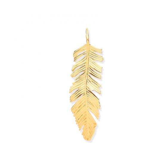 Feather Pendant - 02023535 | Heming Diamond Jewellers | London