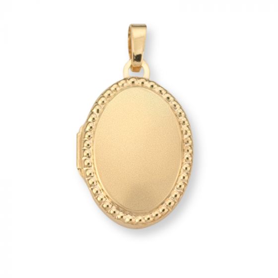 Gold Locket - 03018323 | Heming Diamond Jewellers | London