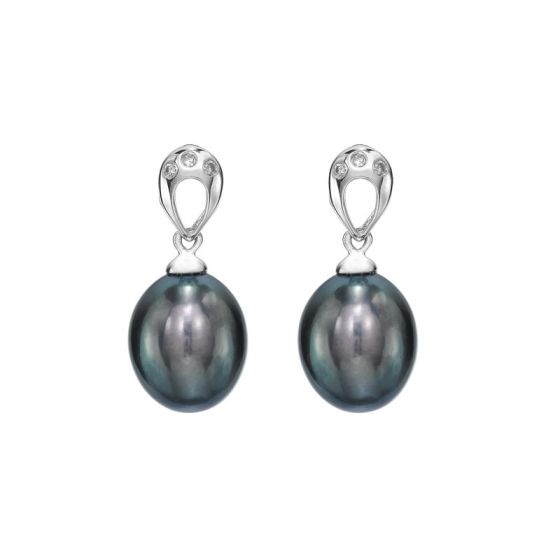 Pearl Earrings - 00022213 | Heming Diamond Jewellers | London