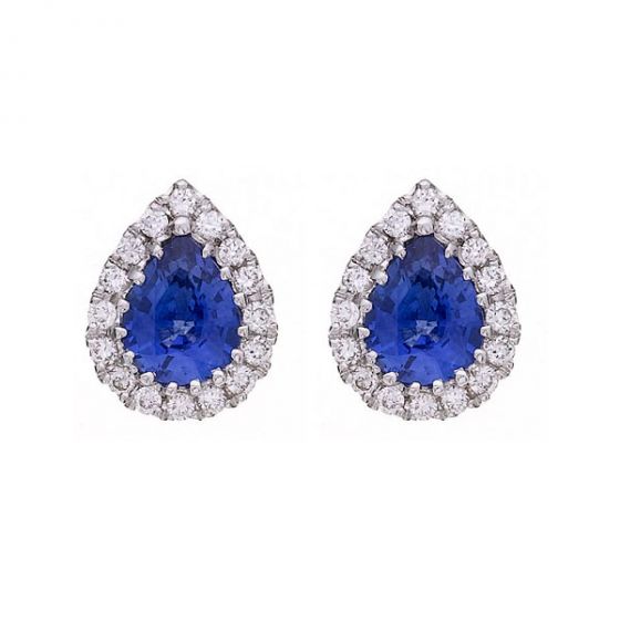 Sapphire and Diamond Clusters - 00019741 | Heming Diamond Jewellers | London