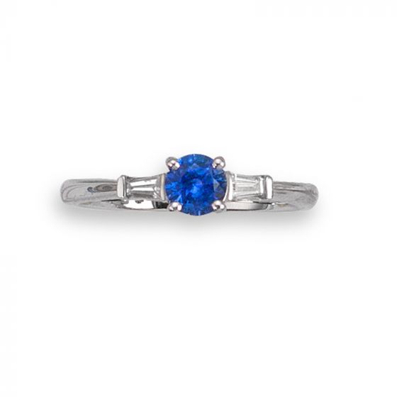 Sapphire and Diamond Ring - 00021527 | Heming Diamond Jewellers | London