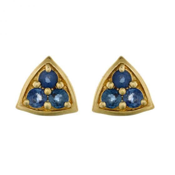 Sapphire Stud Earrings - 00019967 | Heming Diamond Jewellers | London