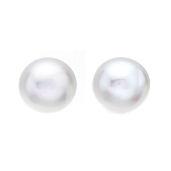 South Sea Pearl Stud Earrings - 01017541 | Heming Diamond Jewellers | London