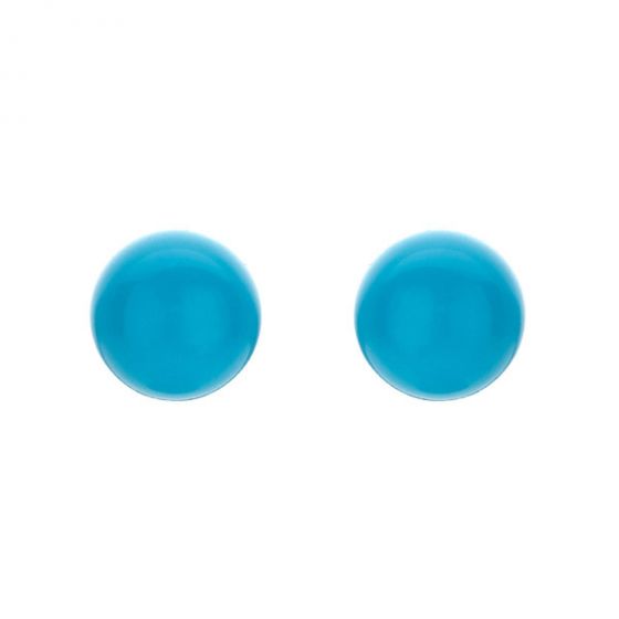 Turquoise Earstuds - 00020999 | Heming Diamond Jewellers | London