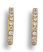 Diamond Hoop Earrings - 00024527 | Heming Diamond Jewellers | London