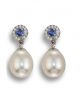 Pearl drop earrings - 00025100 | Heming Diamond Jewellers | London