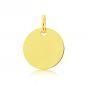 Gold Disc Pendant - 00024486 | Heming Diamond Jewellers | London