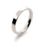 18ct White Gold 2.5mm Flat Court Shape Wedding Ring - 00018939 | Heming Diamond Jewellers | London