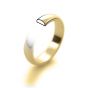 18ct Yellow Gold 2mm D-Shaped Wedding Ring - 00018954 | Heming Diamond Jewellers | London