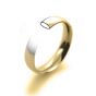 18ct Yellow Gold 3mm Court Shape Wedding Ring - 00018990 | Heming Diamond Jewellers | London