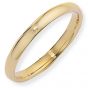 18ct Yellow Gold 3mm Court Shape Wedding Ring - 00020568 | Heming Diamond Jewellers | London