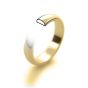 18ct Yellow Gold 3mm D-Shaped Wedding Ring - 00018956 | Heming Diamond Jewellers | London