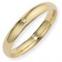 18ct Yellow Gold 4mm Court Shape Wedding Ring - 00020573 | Heming Diamond Jewellers | London