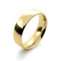 18ct Yellow Gold 6mm Court Shape Wedding Ring - 00018993 | Heming Diamond Jewellers | London