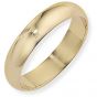 9ct Yellow Gold 5mm D-Shaped Wedding Ring - 00020651 | Heming Diamond Jewellers | London