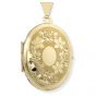 9ct Yellow Gold Locket - 00020764 | Heming Diamond Jewellers | London