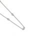 Spectacle set diamond necklace.