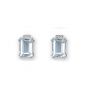 Aquamarine and Diamond Earrings