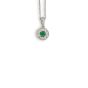 Emerald and Diamond Pendant