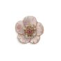 Vintage Mother of Pearl Flower Brooch