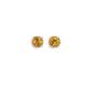 Citrine Stud Earrings