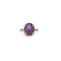 Oval Amethyst Ring