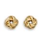 Gold Knot Earrings