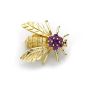 Amethyst Bee Brooch - 00020947 | Heming Diamond Jewellers | London