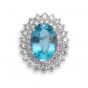 Aquamarine and Diamond Ring - 03018243 | Heming Diamond Jewellers | London