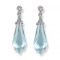 Aquamarine Earrings - 02021152 | Heming Diamond Jewellers | London